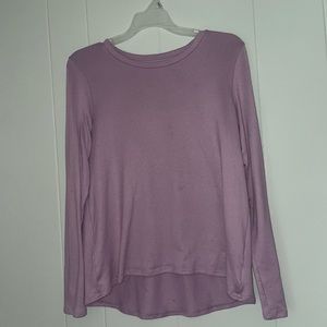 American Eagle light purple long sleeve